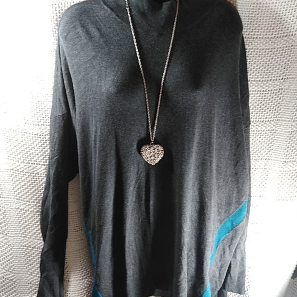 Mock neck sweater